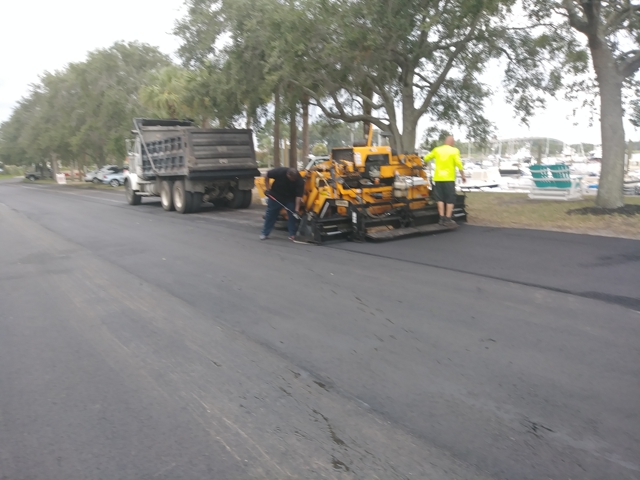 Asphalt paving Amelia Island Marina Thumbnail